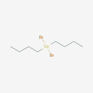 molecular formula C8H18Br2Ge B14752001 Dibromo(dibutyl)germane CAS No. 3124-22-9