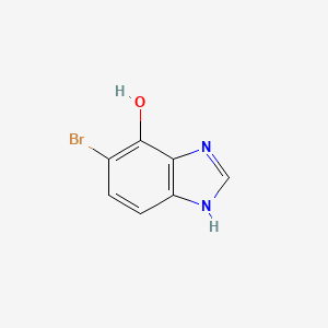 molecular formula C7H5BrN2O B1475205 5-Bromo-1H-benzimidazol-4-ol CAS No. 1360969-50-1