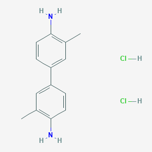 molecular formula C14H18Cl2N2 B147521 3,3'-Dimethylbenzidine dihydrochloride CAS No. 612-82-8