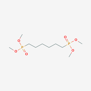molecular formula C10H24O6P2 B14752128 1,6-Bis(dimethoxyphosphoryl)hexane 