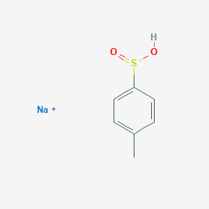 molecular formula C7H8NaO2S+ B147524 Sodium p-toluenesulfinate CAS No. 824-79-3