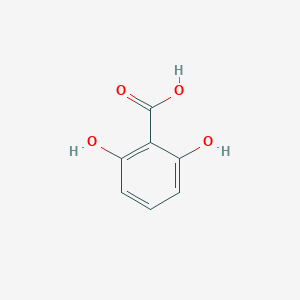 molecular formula C7H6O4 B147525 2,6-Dihydroxybenzoic acid CAS No. 303-07-1