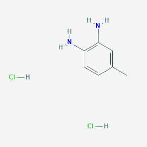 molecular formula C7H12Cl2N2 B14752646 Toluene-3,4-diamine, dihydrochloride 