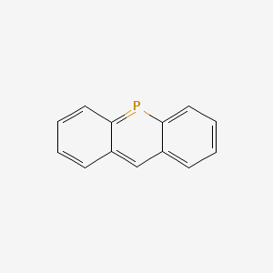 molecular formula C13H9P B14752722 Acridophosphine CAS No. 398-14-1
