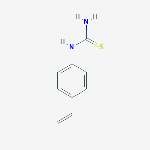 molecular formula C9H10N2S B14752729 N-(4-Ethenylphenyl)thiourea CAS No. 1483-59-6
