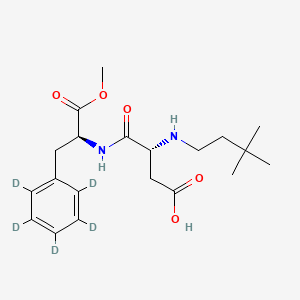 molecular formula C20H30N2O5 B14752747 Neotame-d5 