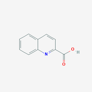 molecular formula C10H7NO2 B147528 喹啉-2-羧酸 CAS No. 93-10-7