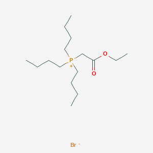 molecular formula C16H34BrO2P B14752803 Tributyl(2-ethoxy-2-oxoethyl)phosphanium bromide CAS No. 1834-01-1