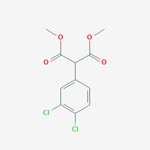 molecular formula C11H10Cl2O4 B14752814 Dimethyl 2-(3,4-Dichlorophenyl)malonate 
