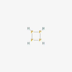 molecular formula H4P4 B14752820 Tetraphosphetane CAS No. 287-64-9