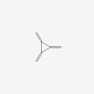 molecular formula C6H6 B14752900 Cyclopropane, tris(methylene)- CAS No. 3227-90-5