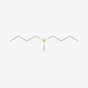 molecular formula C9H21Si B14752914 Dibutyl-methyl-silane 