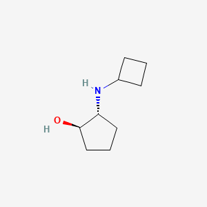 (1R,2R)-2-(cyclobutylamino)cyclopentan-1-ol
