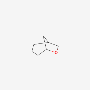molecular formula C7H12O B14752976 6-Oxabicyclo[3.2.1]octane CAS No. 279-87-8
