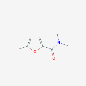 molecular formula C8H11NO2 B14752992 N,N,5-trimethylfuran-2-carboxamide 
