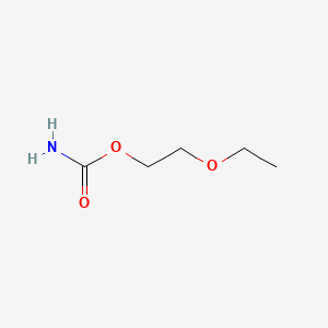 molecular formula C5H11NO3 B14753132 2-Ethoxyethanol carbamate CAS No. 628-65-9