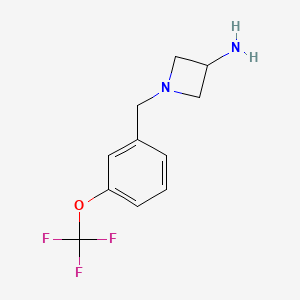 1-(3-(Trifluoromethoxy)benzyl)azetidin-3-amine