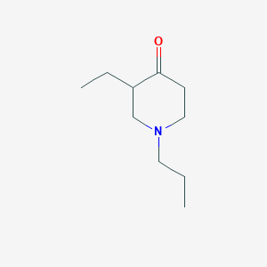 3-Ethyl-1-propylpiperidin-4-one