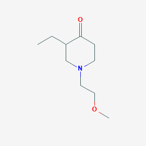 3-Ethyl-1-(2-methoxyethyl)piperidin-4-one