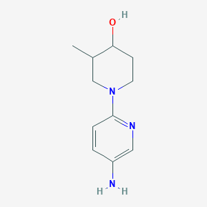 1-(5-Aminopyridin-2-yl)-3-methylpiperidin-4-ol