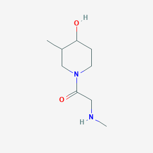 1-(4-Hydroxy-3-methylpiperidin-1-yl)-2-(methylamino)ethan-1-one