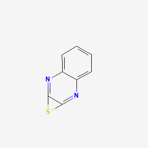 molecular formula C8H4N2S B14753198 Thiireno[b]quinoxaline CAS No. 286-91-9