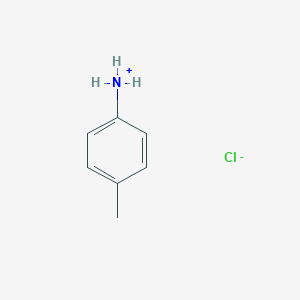 molecular formula C7H10ClN B147532 p-Toluidine hydrochloride CAS No. 540-23-8