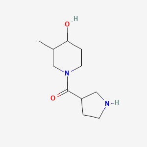 (4-Hydroxy-3-methylpiperidin-1-yl)(pyrrolidin-3-yl)methanone