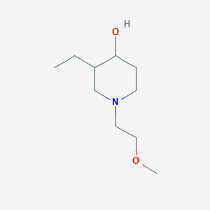 3-Ethyl-1-(2-methoxyethyl)piperidin-4-ol