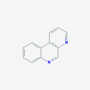 molecular formula C12H8N2 B14753223 Benzo[f][1,7]naphthyridine CAS No. 230-10-4