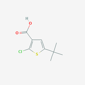 5-(Tert-butyl)-2-chlorothiophene-3-carboxylic acid