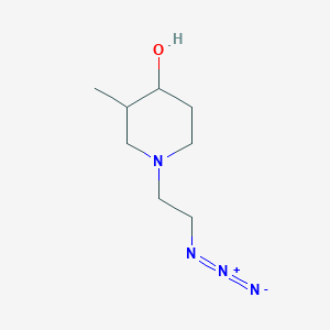 1-(2-Azidoethyl)-3-methylpiperidin-4-ol