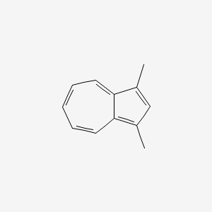 molecular formula C12H12 B14753326 1,3-Dimethylazulene CAS No. 771-31-3
