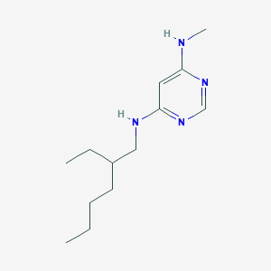 N4-(2-ethylhexyl)-N6-methylpyrimidine-4,6-diamine