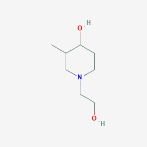 1-(2-Hydroxyethyl)-3-methylpiperidin-4-ol