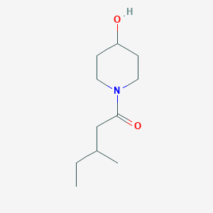 1-(4-Hydroxypiperidin-1-yl)-3-methylpentan-1-one