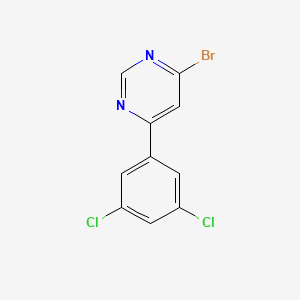 4-Bromo-6-(3,5-dichlorophenyl)pyrimidine