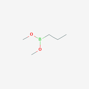molecular formula C5H13BO2 B14753422 Dimethyl propylboronate CAS No. 2938-87-6