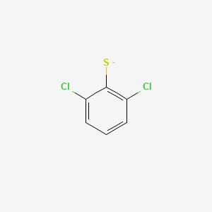 molecular formula C6H3Cl2S- B14753462 2,6-Dichlorobenzenethiolate 