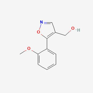 (5-(2-Methoxyphenyl)isoxazol-4-yl)methanol