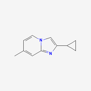 2-Cyclopropyl-7-methylimidazo[1,2-a]pyridine