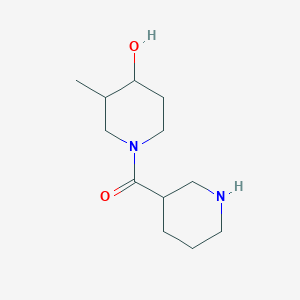 (4-Hydroxy-3-methylpiperidin-1-yl)(piperidin-3-yl)methanone