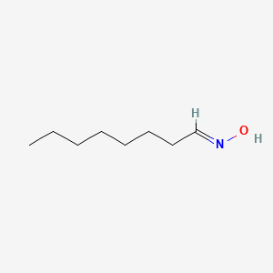 molecular formula C8H17NO B14753624 Caprylic aldehyde oxime CAS No. 929-55-5