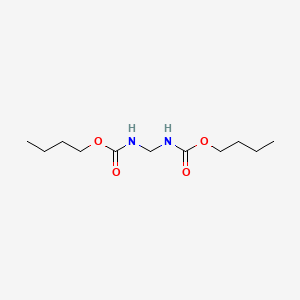 molecular formula C11H22N2O4 B14753635 butyl N-[(butoxycarbonylamino)methyl]carbamate CAS No. 2533-21-3
