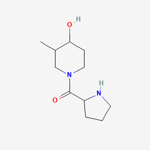 4-Hydroxy-3-methyl-1-prolylpiperidine