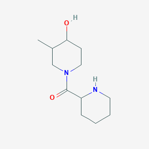 (4-Hydroxy-3-methylpiperidin-1-yl)(piperidin-2-yl)methanone