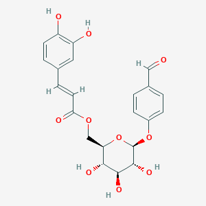 molecular formula C22H22O10 B14753779 Nandinaside A 