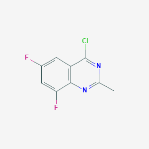 4-Chloro-6,8-difluoro-2-methylquinazoline
