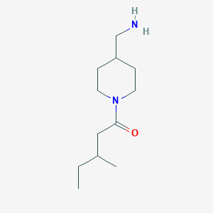 1-(4-(Aminomethyl)piperidin-1-yl)-3-methylpentan-1-one