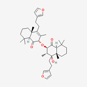 molecular formula C40H56O6 B14753838 Persianone 
